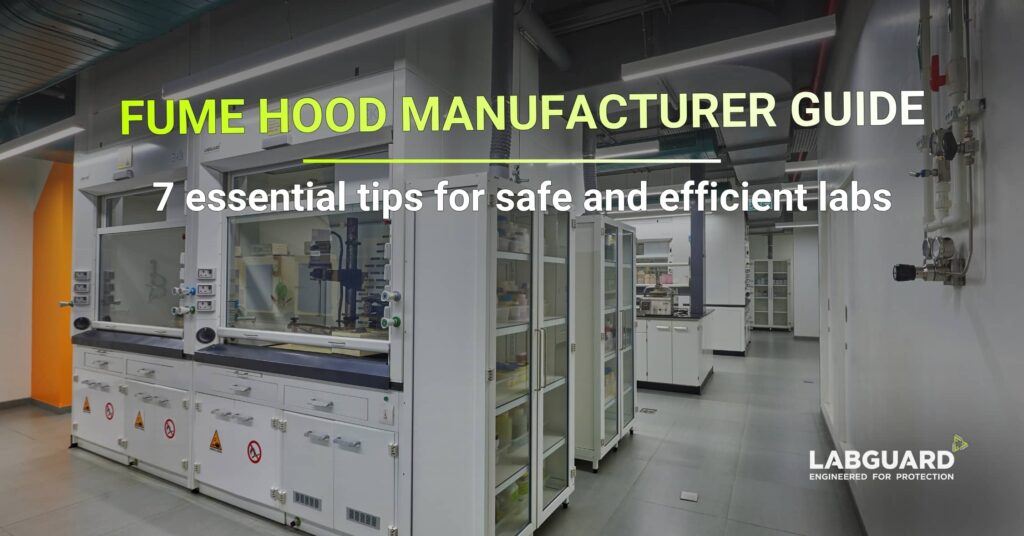 Tips for choosing a fume hood manufacturer