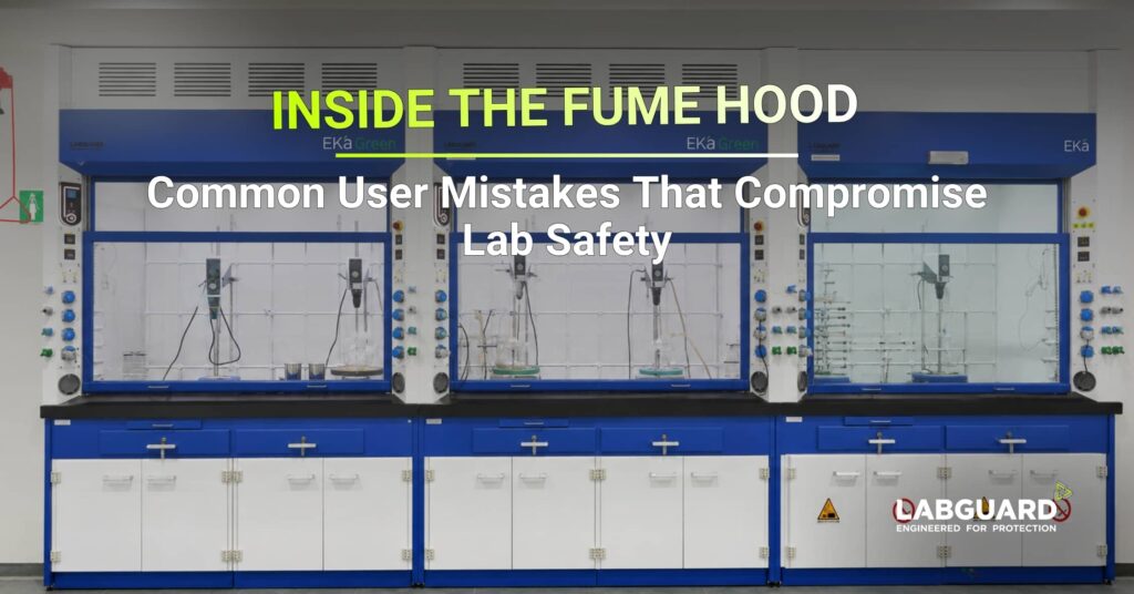 Misuse of laboratory fume hoods
