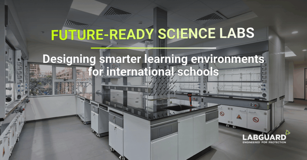 Modern science lab for international schools