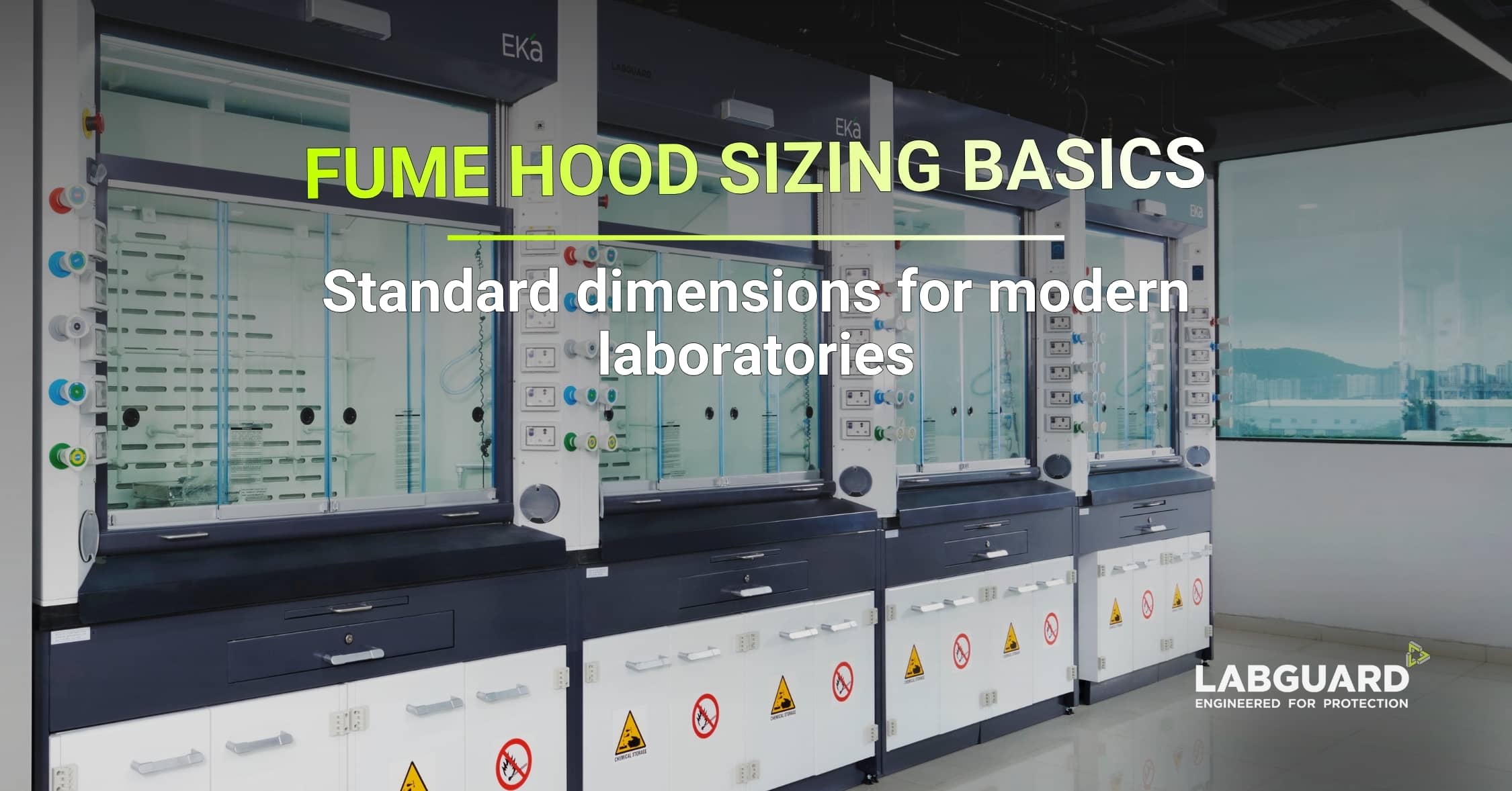 Guide to fume hood standard dimensions