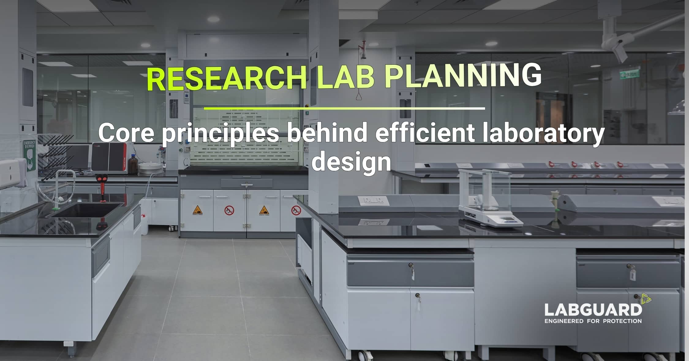 Basics of designing efficient research labs