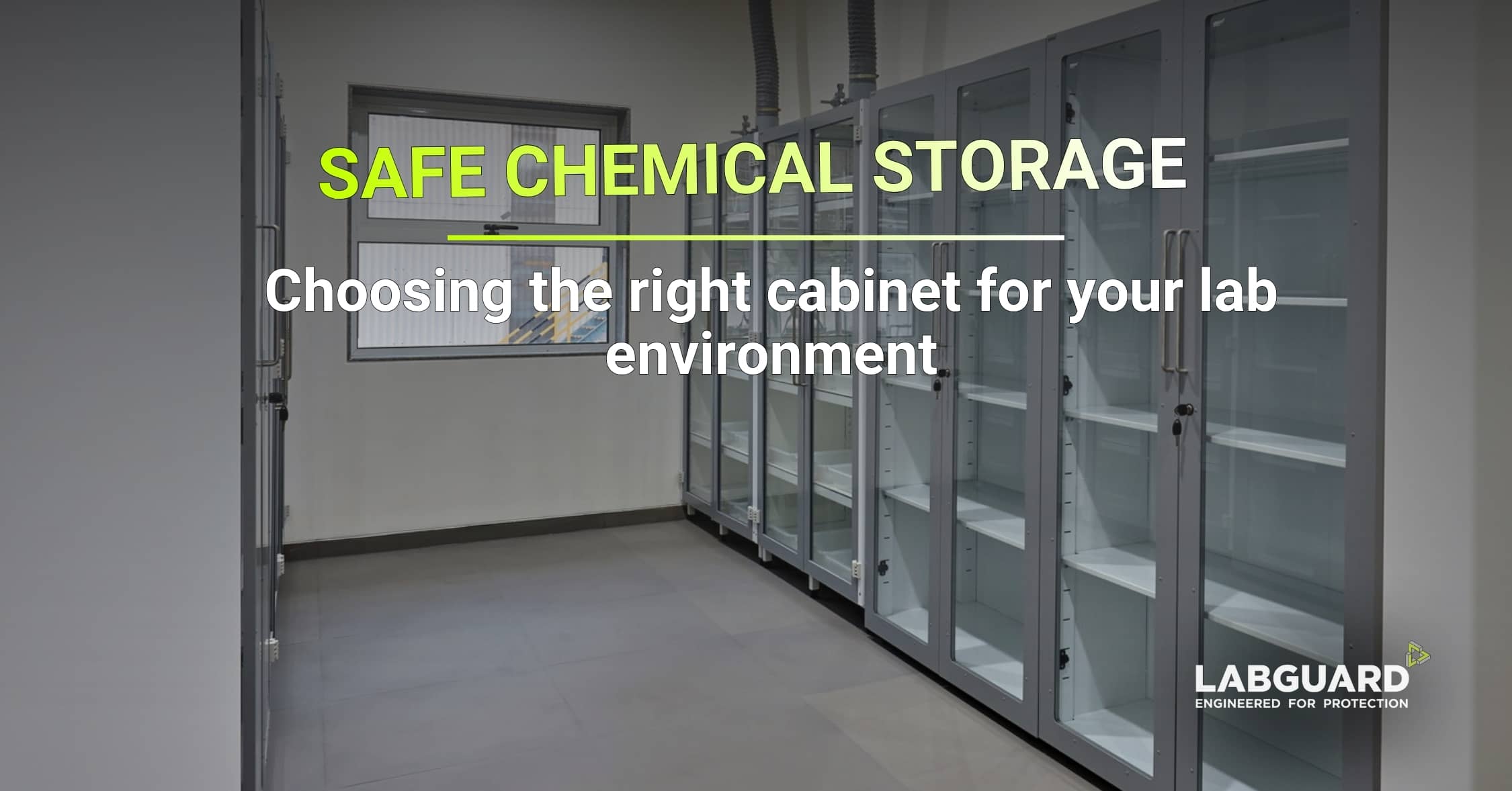 Chemical storage cabinet selection guide
