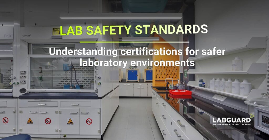 Certified safety guidelines for lab furniture