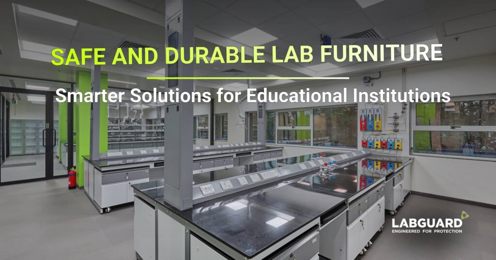 Laboratory furniture solutions for educational labs