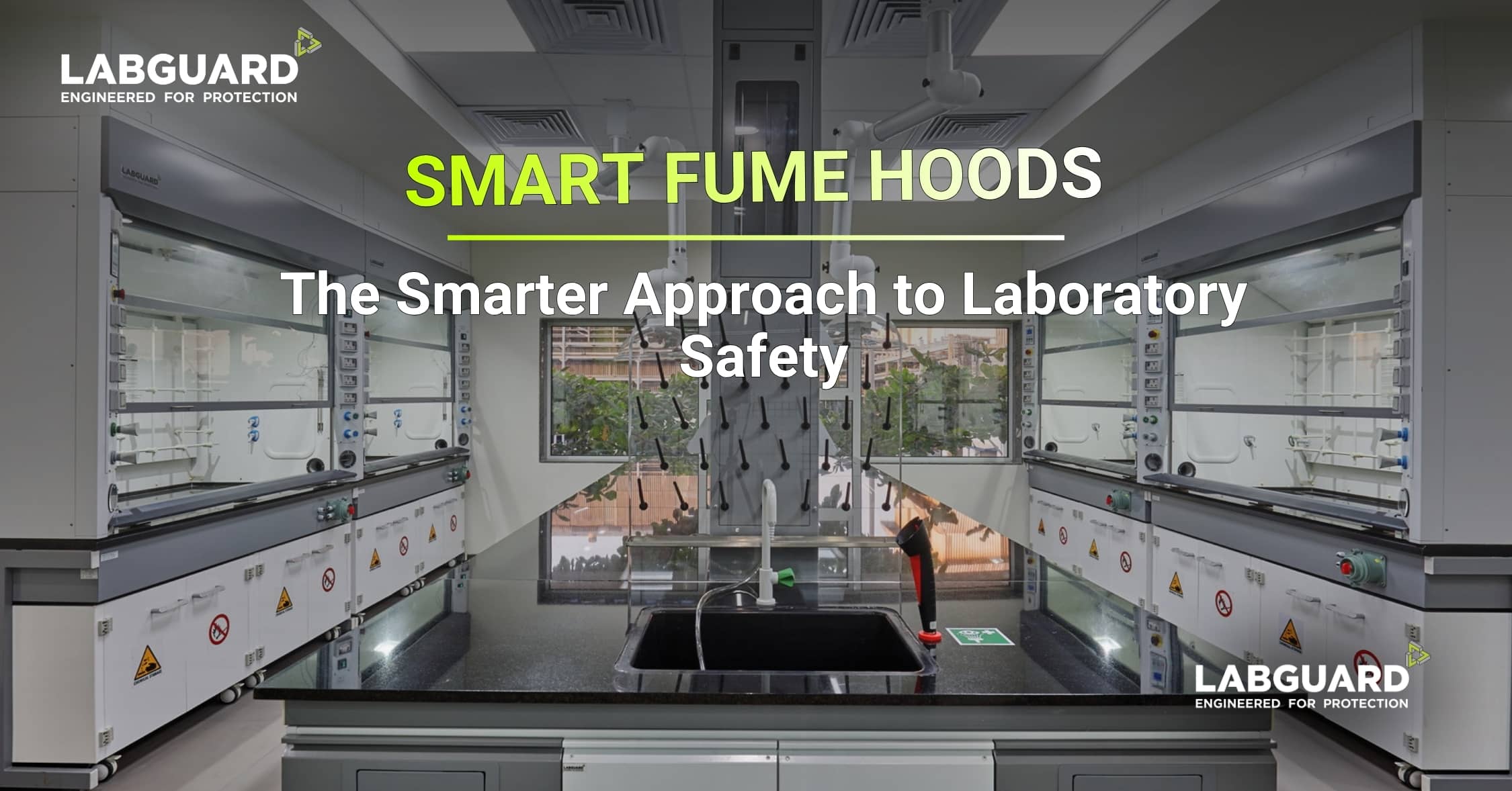 Advanced smart fume hood safety systems